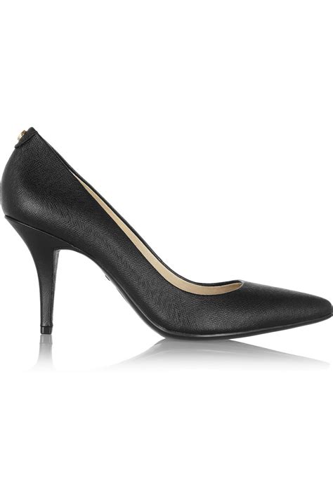 michael kors flex leather high heel pump|MICHAEL Michael Kors Women's Frances Flex Pumps .